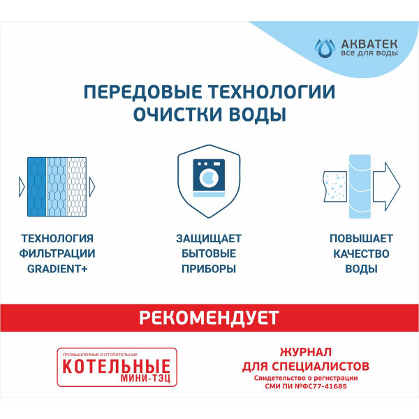 Картридж нитяной Акватек Gradient + 10
